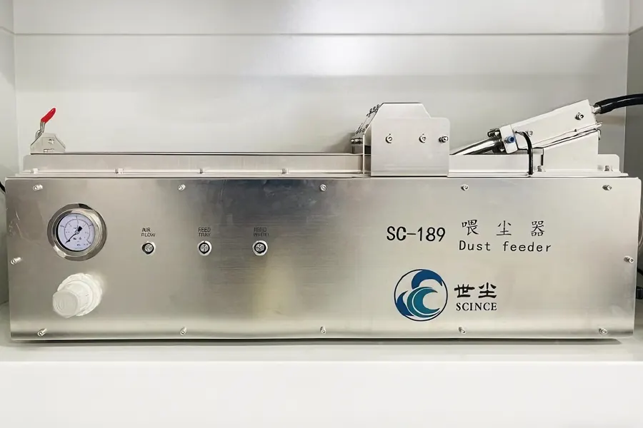 Automatische Staubzuführung